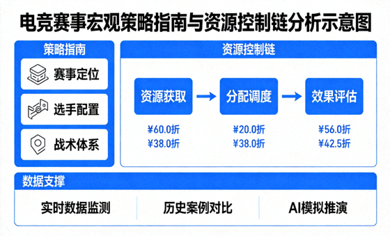 电竞赛事宏观策略指南与资源控制链分析示意图